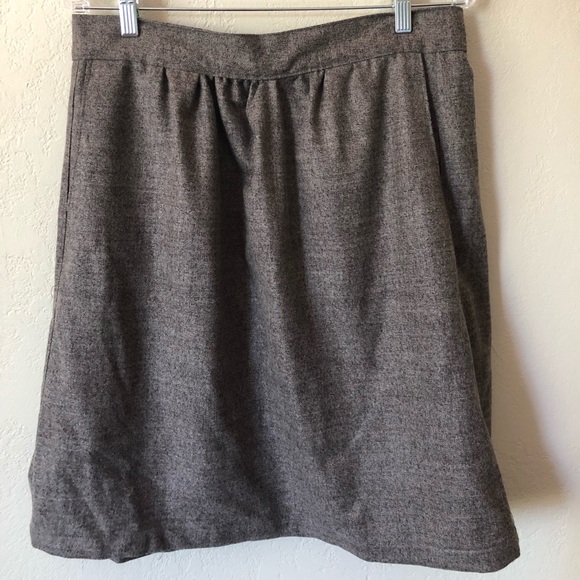 ◖ ◖  Vintage 100% Wool Skirt ◗ ◗ - Picture 3 of 8